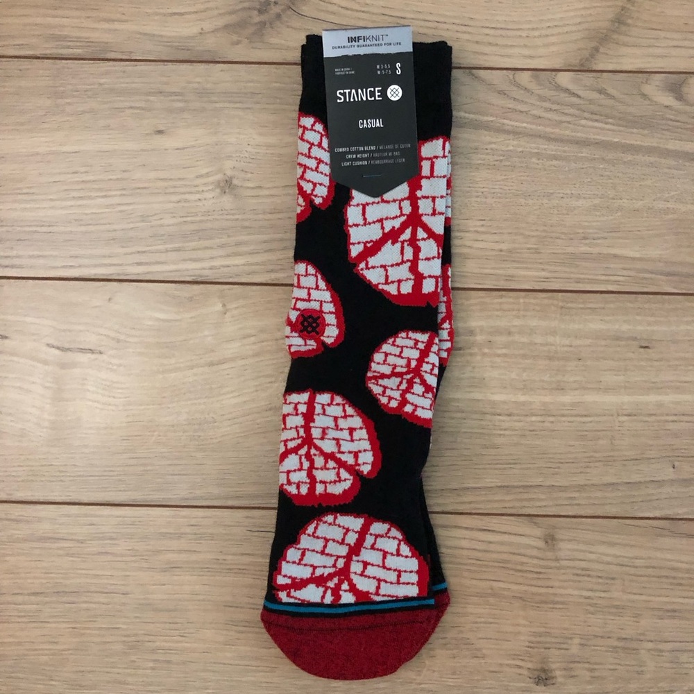 Men’s Stance Casual Rock Steady Crew Socks size S 3-5.5 (Men’s)